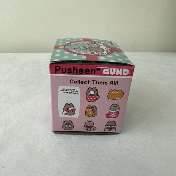RARE Pusheen Series 2 Surprise Plush Holiday Christmas Ornament Unopened Gund - Picture 4 of 7